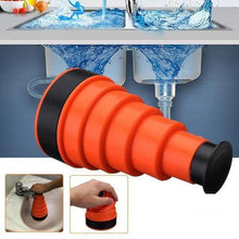 Load image into Gallery viewer, DrainClear™ - Mini High Pressure Sink Plunger - Cleaning out any clogged drain in second