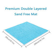Load image into Gallery viewer, SandFree™ - Sand Free Beach Mat - No More Hassle With Sand and Dust