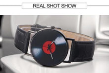 Load image into Gallery viewer, Vinyl Record Watch