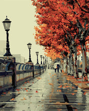 Load image into Gallery viewer, Romantic Autumn Street