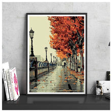 Load image into Gallery viewer, Romantic Autumn Street