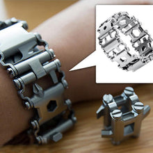 Load image into Gallery viewer, 29-IN-1 STAINLESS STEEL MULTI-FUNCTIONAL TOOLS BRACELET
