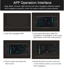 Load image into Gallery viewer, HitTheRoad™ - 2-IN-1 Wireless Charging HUD Car Navigator - The Last Navigator You Will Use