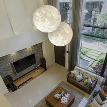 Load image into Gallery viewer, 3D Flow Moon Pendant