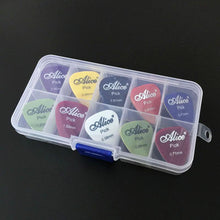 Load image into Gallery viewer, 40 Alice Guitar/Ukulele Picks + 1 Storage Box