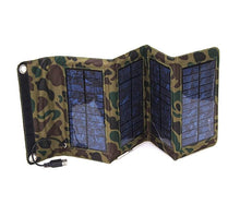 Load image into Gallery viewer, Portable Folding Solar Panel USB Charger