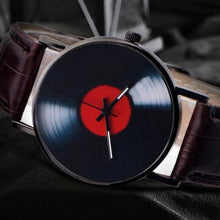 Load image into Gallery viewer, Vinyl Record Watch