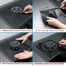 Load image into Gallery viewer, Reusable Gas Stove Top Liner