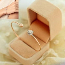 Load image into Gallery viewer, Designer Rhinestone Cuff Bracelet