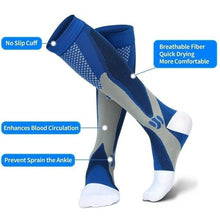 Load image into Gallery viewer, Compression Running Socks Running Anti-Shin Split