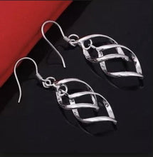 Load image into Gallery viewer, Elegant Silver Plated Party Earrings