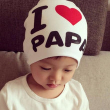 Load image into Gallery viewer, I Love Mama/Papa Beanie