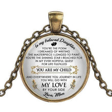 Load image into Gallery viewer, Beloved Daughter Gem Pendant