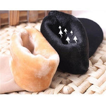 Load image into Gallery viewer, Black Warm Thermal Velvet Tube Socks for Women
