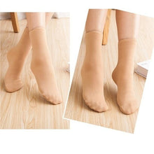 Load image into Gallery viewer, Velvet Thermal Tube Socks