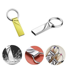 Load image into Gallery viewer, Metal USB Flashdrive Keychain