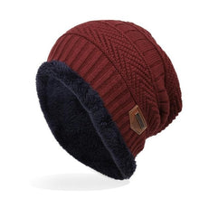 Load image into Gallery viewer, Knitted Wool Winter Cap