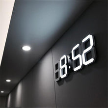Load image into Gallery viewer, LED Digital Wall Clock with 3 Brightness Levels
