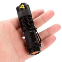 Load image into Gallery viewer, Mini UltraFire CREE Q5 Zoomable LED Flashlight