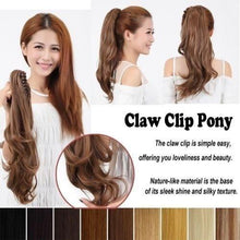 Load image into Gallery viewer, Wavy Ponytail Wig Claw Clip