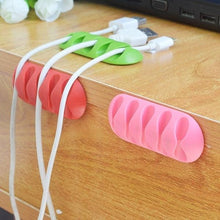 Load image into Gallery viewer, 2PCS/Set Black Multipurpose Cord Holder Organizer Clips