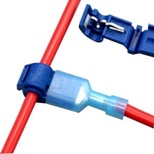 Load image into Gallery viewer, 20/40/80PCS Quick Electrical Cable Connectors Snap Splice Lock Wire Terminals Crimp