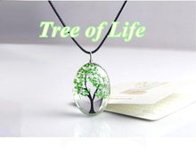 Load image into Gallery viewer, Tree Of Life Oval Shape Pendant Necklace