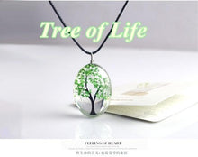 Load image into Gallery viewer, Tree Of Life Oval Shape Pendant Necklace