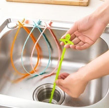 Load image into Gallery viewer, 3 pack Anti Clogging Drain Hair Cleaners