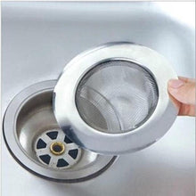Load image into Gallery viewer, 4.5cm/1.77 inch diamete Fashion Stainless Steel Kitchen Appliances Sewer Convenient Filter Barbed Wire