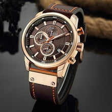 Load image into Gallery viewer, Top Brand Luxury Quartz Gold Mens Watch