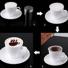 Load image into Gallery viewer, 16 pack Coffee Latte Art Stencils Foam Tool
