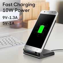 Load image into Gallery viewer, 10W QI Wireless Charger Fast Charging Stand