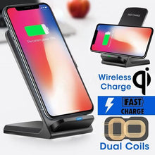 Load image into Gallery viewer, 10W QI Wireless Charger Fast Charging Stand