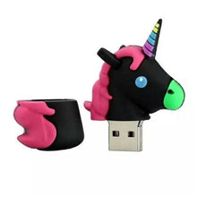 Load image into Gallery viewer, Cute Horse Unicorn USB Flash Drive Pen Drive 64GB USB