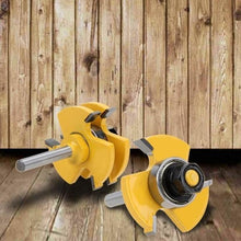 Load image into Gallery viewer, Tongue & Groove Router Bit Set 3/4 For Woodworking Tool
