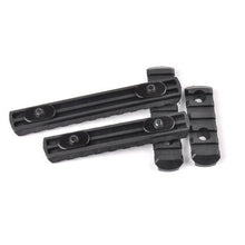 Load image into Gallery viewer, Black 4 in1 20mm Picatinny Weaver Rail Section Base