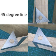 Load image into Gallery viewer, Woodworking Ruler Square Layout