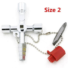 Load image into Gallery viewer, Multifunctional Cross Switch Wrench Tool