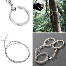 Load image into Gallery viewer, Emergency Survival Gear Steel Wire Saw