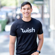 Load image into Gallery viewer, Wish Logo T-shirt, Classic Fit, Crew Neck, Stretch, Super Soft Cotton