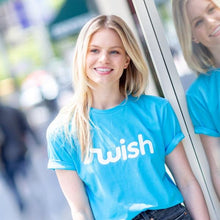Load image into Gallery viewer, Wish Logo T-shirt, Classic Fit, Crew Neck, Stretch, Super Soft Cotton