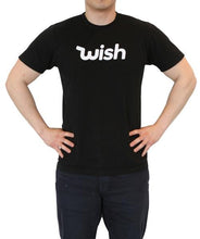 Load image into Gallery viewer, 8 Colors Wish Logo T-shirt, Classic Fit, Crew Neck, Stretch, Super Soft Cotton, Unisex