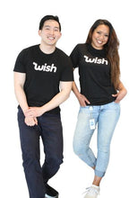 Load image into Gallery viewer, 8 Colors Wish Logo T-shirt, Classic Fit, Crew Neck, Stretch, Super Soft Cotton, Unisex