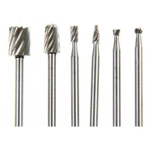 Load image into Gallery viewer, 6pcs/10pcs/20pcs HSS Router Bits Set for Dremel Grinding Carving Shaping Rotary Tools