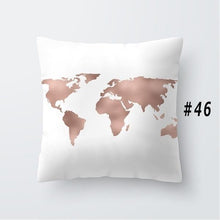Load image into Gallery viewer, Rose Gold Pink Micro Suede Cushion Cover Square Pillowcase Home Decoration