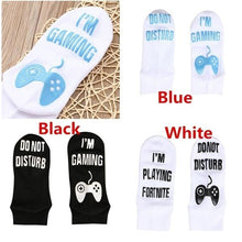 Load image into Gallery viewer, Unisex 'Do Not Disturb I'm Gaming ' Ankle Socks