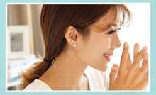 Load image into Gallery viewer, Crystal Cross Earrings