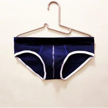 Load image into Gallery viewer, Men Male Underwear men Briefs Cotton Low Waist Shorts Underwear