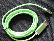 Load image into Gallery viewer, Micro USB Cable Lights up 2.4A Fast Charging Data Cord